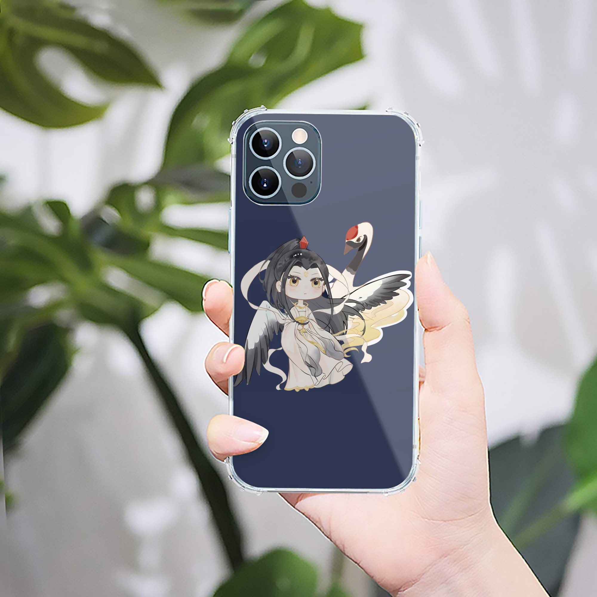 （画像用） Ne Zha 2 ナタ 魔童の大暴れ 【iPhone 12シリーズ対応】透明スマホケース（クリアソフトケース）